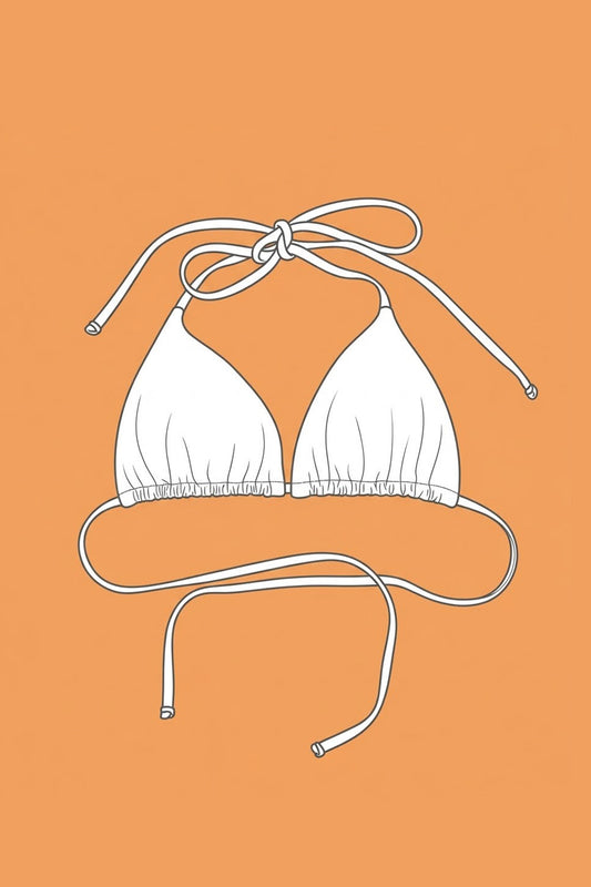 CELÉSTIA • bikini top • Reversible