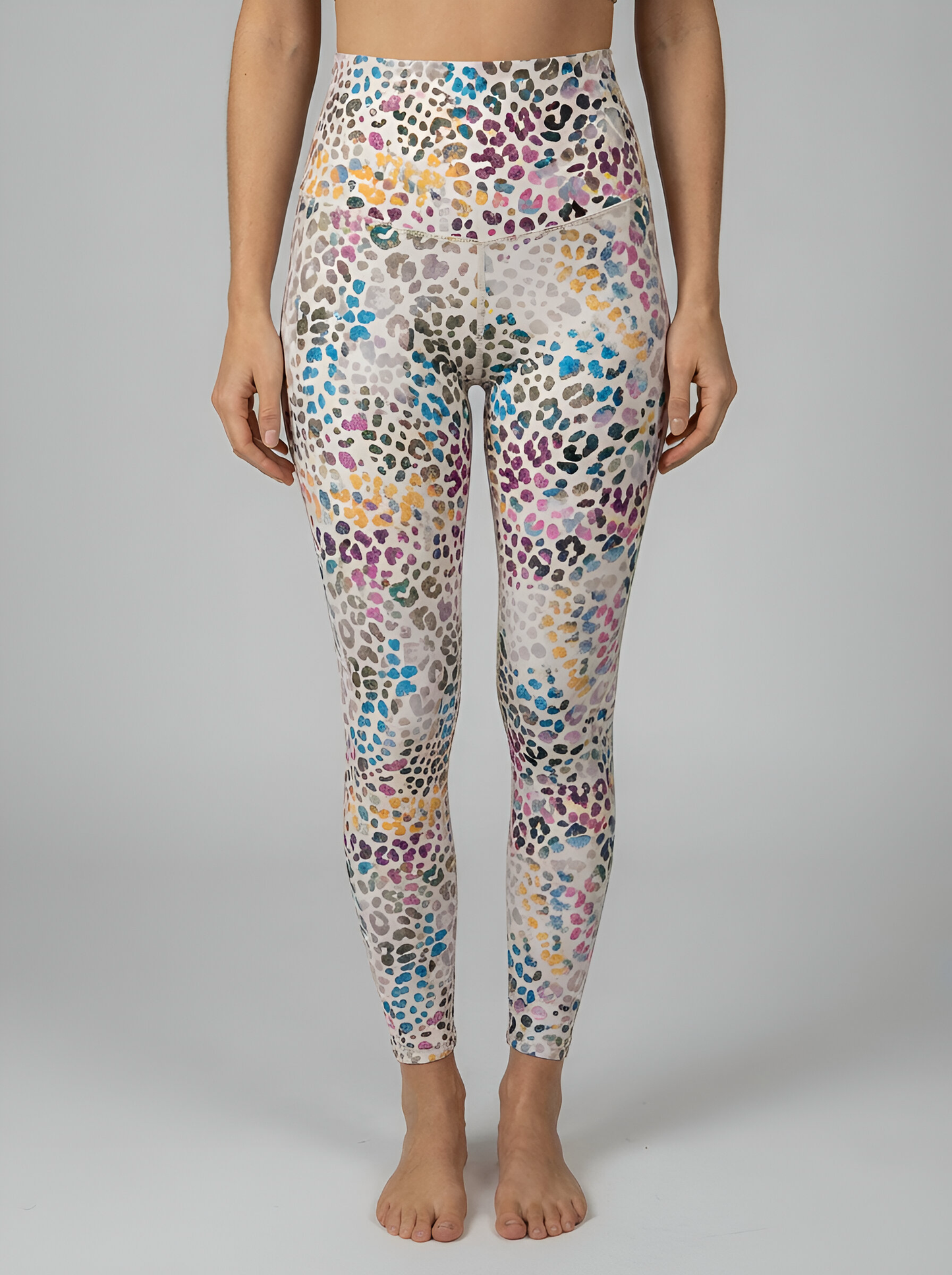 LEGGINGS animal print beige